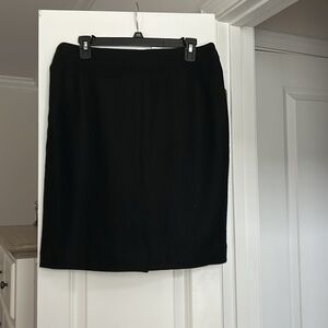 J Crew Classic Black Skirt